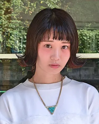 ショート カラー Hotely Y所属・榎本 稔久のヘアスタイル