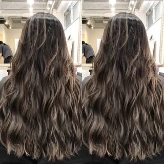 ロング カラー ヘアアレンジ BANK'S hair所属・💐ケラチン 髪質改善寺坂雄飛💐のヘアスタイル