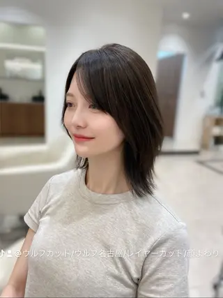 ミディアム ガレリアエレガンテ栄店所属・ウルフカット/ ハッシュカット/山路のヘアスタイル