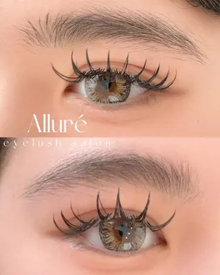マツエク・マツパ Alluré【アリュール】所属・Allure Reinaのマツエク・マツパデザイン