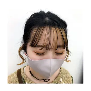 ミディアム ❁⃘ ち だ り さ ❁⃘のヘアスタイル