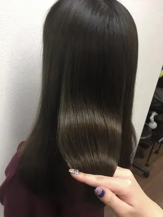 ロング カラー PALETTE(パレット)所属・SHIORI💜口コ ミNo.1艶カラーのヘアスタイル