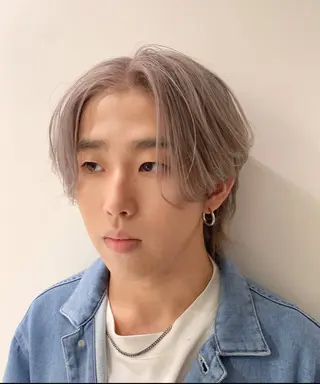 ショート カラー メンズ [渋谷美容師] 玲弥のヘアスタイル