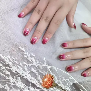 ミディアム カラー ネイル 💎ビューティサロン 湘南　RIRAN💎のネイルデザイン