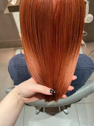 ミディアム カラー 🌻暖色カラー🌻 sakuraのヘアスタイル