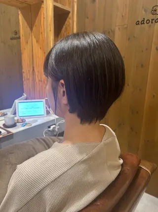 ショート adorable 樋口円のヘアスタイル