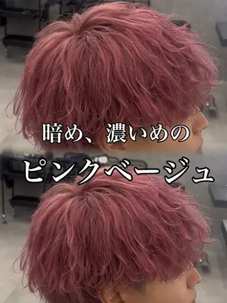 ショート カラー ヘアアレンジ メンズ 【札幌メンズ特化】 🔥RIKU🔥のヘアスタイル