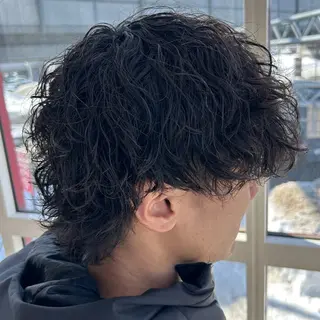 パーマ メンズ yori所属・メンズパーマ/メンズ カット/たばたよしきのヘアスタイル