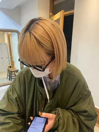 カラー なかむら ゆきのヘアスタイル