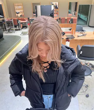 セミロング 🏅EIGHT難波/ 【店長】タモツのヘアスタイル