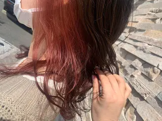 セミロング 林 友美のヘアスタイル