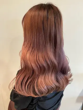 ロング カラー knock【ノック】所属・烏丸韓国ヘア🇰🇷 ayaka🎀のヘアスタイル
