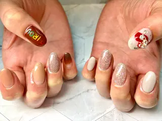 ネイル Queennail 北堀江megumiのネイルデザイン
