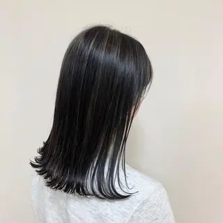 セミロング カラー ヘアアレンジ 【Sweep】おじま のぞみのヘアスタイル