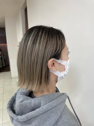 ミディアム カラー ヘアアレンジ 【Sweep】おじま のぞみのヘアスタイル