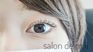 マツエク・マツパ salon de  miiiのマツエク・マツパデザイン