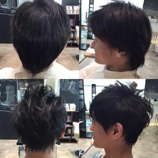 ショート メンズ Re:ta KANZOのヘアスタイル