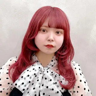 ロング カラー 🤍髪質改善➕透明感 カラー🤍川上葵のヘアスタイル