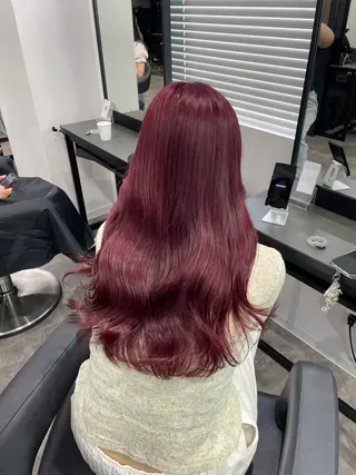 ロング カラー 🎀暖色/ラベンダー /paru🤍のヘアスタイル