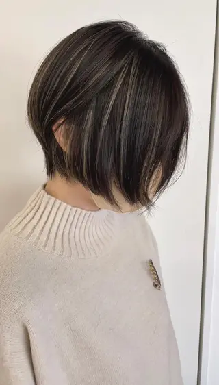 ショート カラー ヘアアレンジ 🎗秋山勇/ GEAR.代表のヘアスタイル