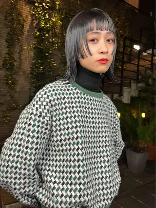 ミディアム 【ロングウルフカット 姫カット】伊藤裕哉のヘアスタイル