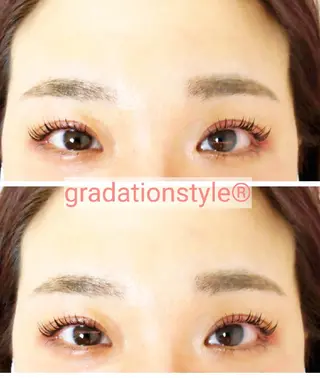 マツエク・マツパ 🎼グラデーション スタイル札幌♫*⁠✧のマツエク・マツパデザイン