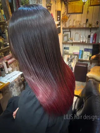 セミロング カラー LILIS hair design所属・LILIS hair designのヘアスタイル