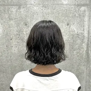 ミディアム パーマ 🌸上石神井🌸 🫧Umi🫧のヘアスタイル