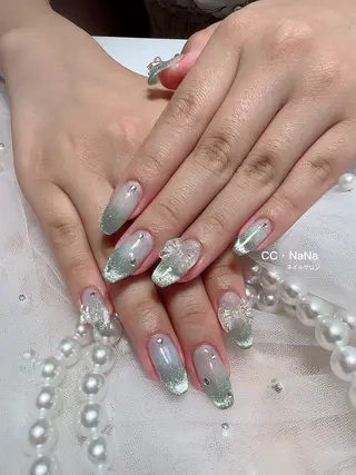 ネイル 💎CC・NaNa 韓国風ネイル🌙Cのネイルデザイン