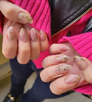 ネイル 3dパーツ/流行り 👧shushu❤️のネイルデザイン