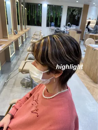 カラー メンズ プルエクステ/インナ ーカラー🦊はるなのヘアスタイル