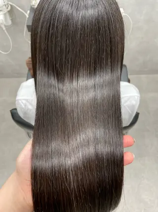 ロング カラー すぐ巻ける縮毛矯正 🍀勝倉　麗のヘアスタイル