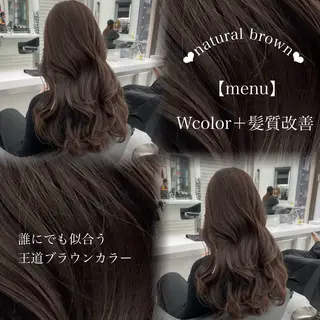 ロング カラー 🤍レイヤー/顔周り /hirari🤍のヘアスタイル