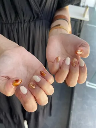 ネイル GRANDE大須 Cecil💜のネイルデザイン