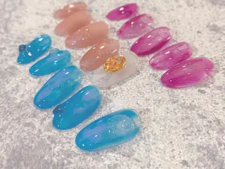 ネイル LUKE所属・もとまつ さちこのネイルデザイン