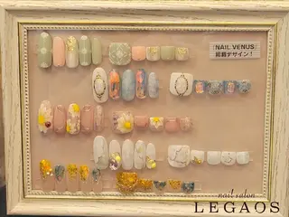 ネイル ｾﾝﾀｰ南 LEGAOSともこのネイルデザイン