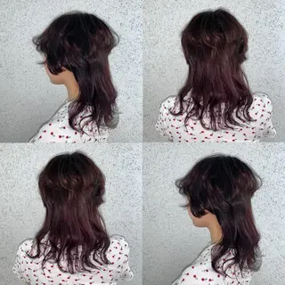 ミディアム カラー もにか🌞原宿/渋谷 🌝ブリーチカラーのヘアスタイル