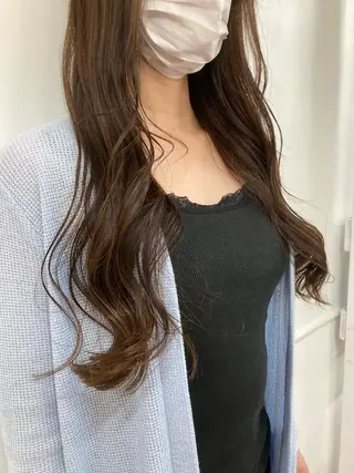 ロング ウルフレイヤー エクステ/kokiのヘアスタイル