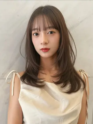 ミディアム SIGN shibuya所属・小湊 柊花のヘアスタイル