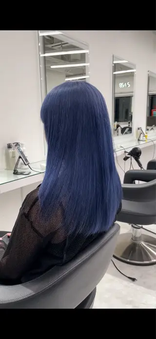 セミロング ハイトーン/デザイン ⛓️mai🖤のヘアスタイル