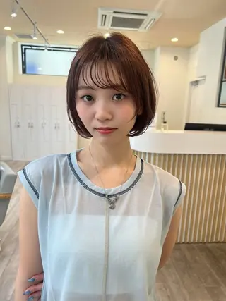 ショート 羽田 ひろむのヘアスタイル