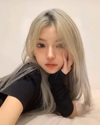 ロング 韓国特化🇰🇷 エクステのヘアスタイル