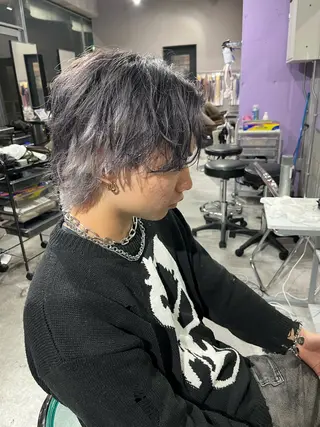 カラー 複雑履歴ブリーチ/ keitoのヘアスタイル