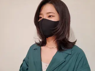 セミロング パ ルのヘアスタイル