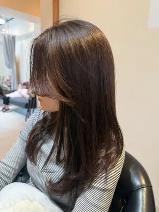 ミディアム 川崎レイヤーカット /江口真正のヘアスタイル