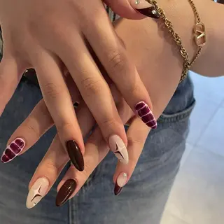 ネイル ワンホン・韓国系 natsumiのネイルデザイン