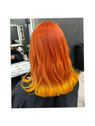 ミディアム design salonLia所属・色落ちまで2度綺麗な ハイトーン🪞／ミクのヘアスタイル