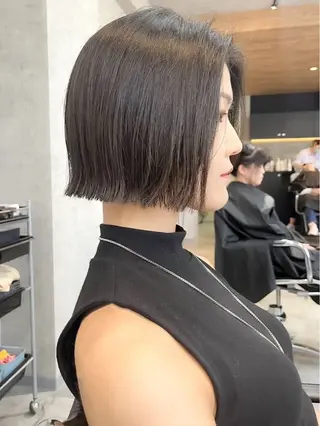 ショート カラー 飯田 晟恭のヘアスタイル