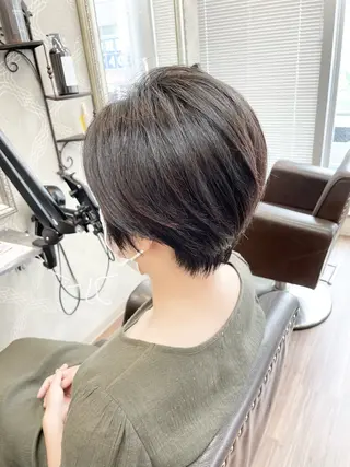 ショート カラー hair deep /田口貴也のヘアスタイル