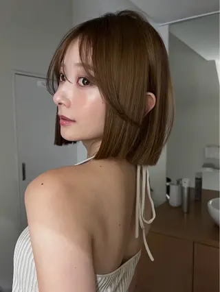 ショート ボブ/レイヤーカット /表参道 yunaのヘアスタイル